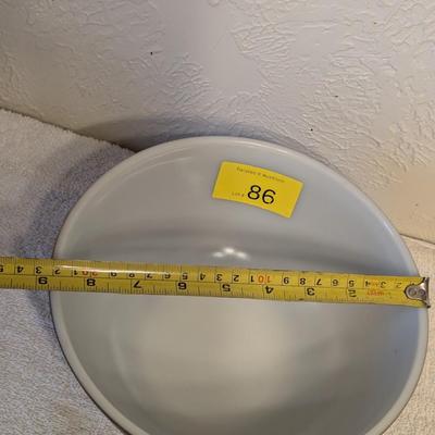 Pyrex #40 Brown mixing bowl see photos