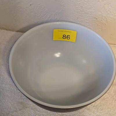 Pyrex #40 Brown mixing bowl see photos