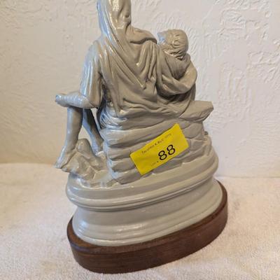 1960s Michelangelo's Pieta Sculpture Jesus and Mary by Austin Productions 1963