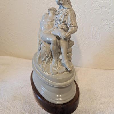 1960s Michelangelo's Pieta Sculpture Jesus and Mary by Austin Productions 1963