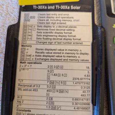 Texas Insturments scientific calculator TI-30x