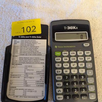 Texas Insturments scientific calculator TI-30x