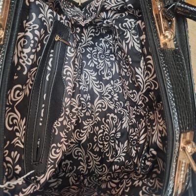 Animal print handbag