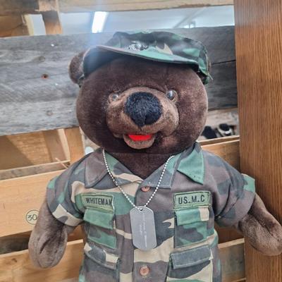 Build a Bear miltary bear