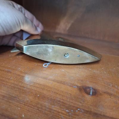 brass sailboat
