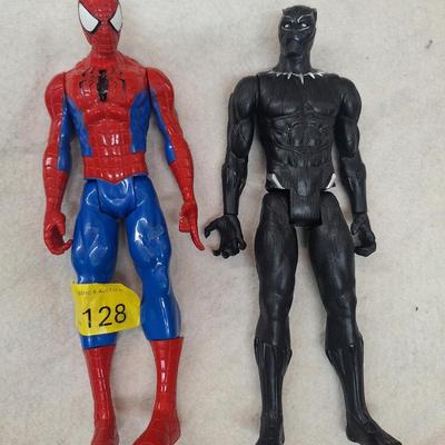 spiderman and black panther