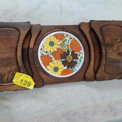 1970s Retro serving tray