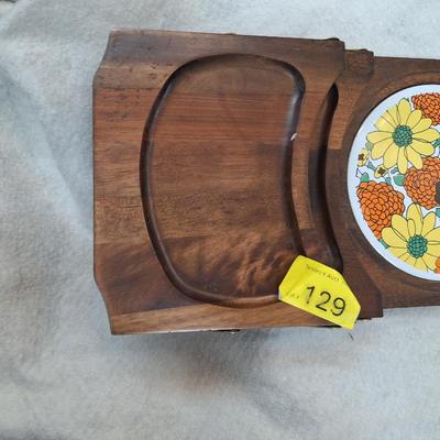 1970s Retro serving tray