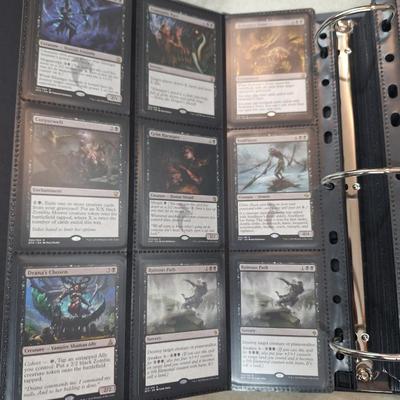 Magic the gathering binder of cards