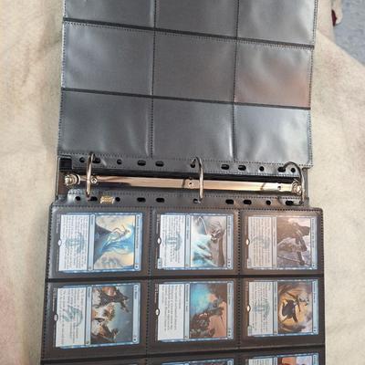 Magic the gathering binder of cards
