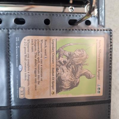 Magic the gathering binder of cards