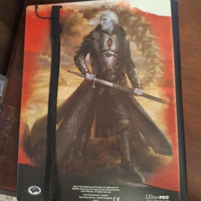 Magic the Gathering binder of cards
