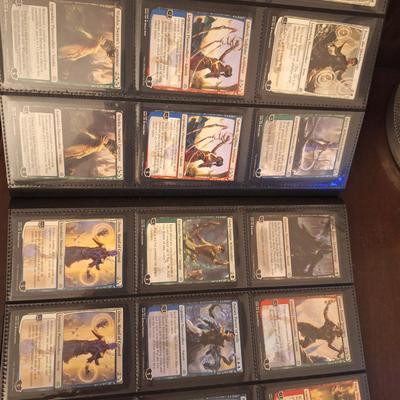 Magic the Gathering binder of cards
