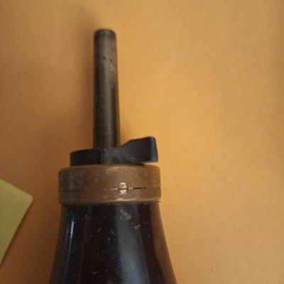 antique powder flask
