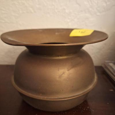 brass spittoon
