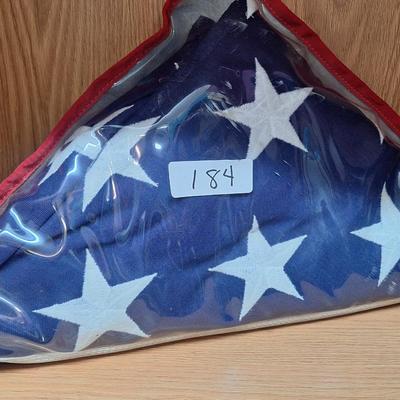 American Flag- with stitched stars