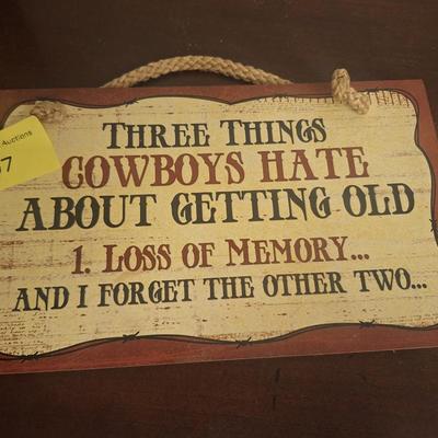 Wall art- things Cowboys hate