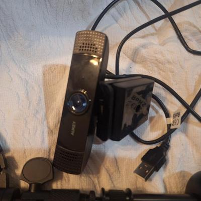 webcam, external DVD drive and other