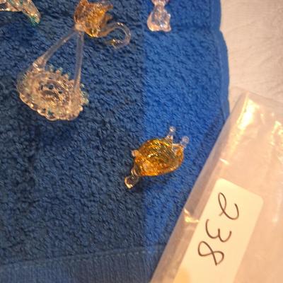 various glass miniatures