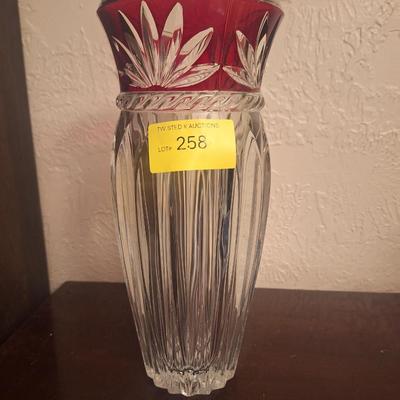Cristal D'arques Glass vase