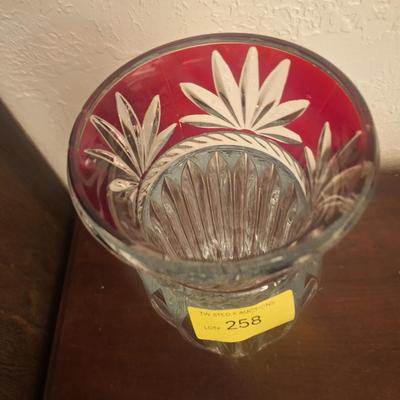 Cristal D'arques Glass vase