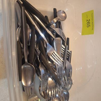 spoons and forks