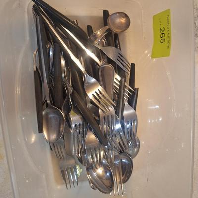spoons and forks