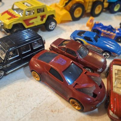 hotwheels and other small cars
