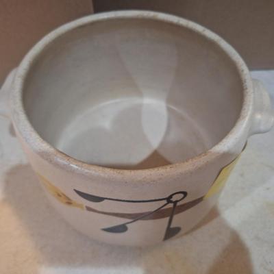 Vintage West Bend Pottery baking crock