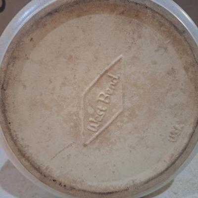 Vintage West Bend Pottery baking crock