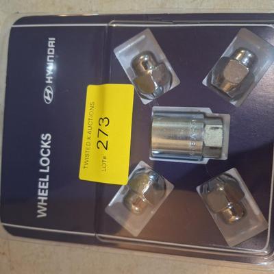 Wheel locks for Hundai