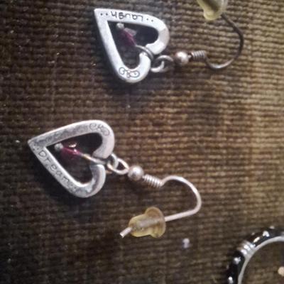 Earrings and toe rings