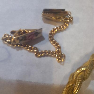 misc jewelry bundle - watch needs new battery= untested