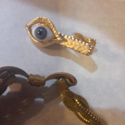 misc jewelry bundle - watch needs new battery= untested