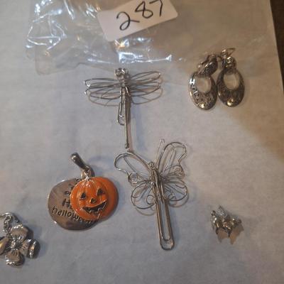Misc Jewelry bundle and paperclip bookmarkers