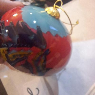 Hand painted Ornament of Horse by Bill Rabbit