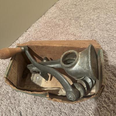 Vintage Meat Grinder