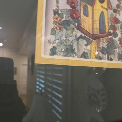 2 Birdhouse Framed Prints