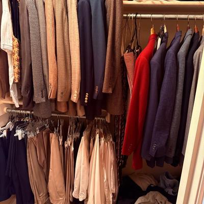Sale Photo Thumbnail #35: - Sizes in photos : pants 35’s

NO CHERRY PICKING or taking ONLY the items you want and leaving the rest! Please arrive with enough time to load. Bring boxes/any tools to assemble /dolly/people to help load/etc.
- Questions? Call Candice at (918)346-228