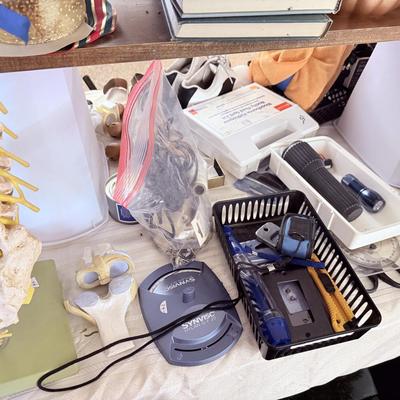 Sale Photo Thumbnail #188: - tables, table cloths, and shelving are not included.

NO CHERRY PICKING or taking ONLY the items you want and leaving the rest! Please arrive with enough time to load. Bring boxes/any tools to assemble /dolly/people to help load/etc.
- Questions? Call C