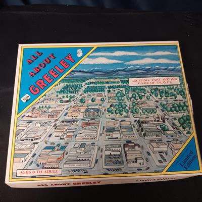 ALL ABOUT GREELEY BOARD GAME