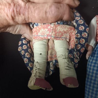 3 VINTAGE 6" DOLLS