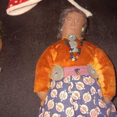 3 VINTAGE 6" DOLLS