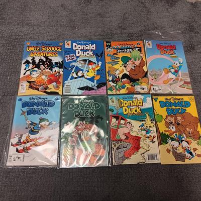 8 COMIC BOOKS