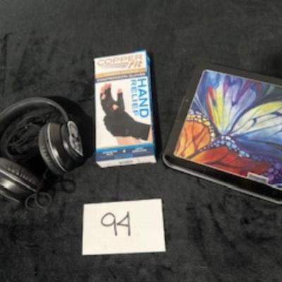 HEADPHONES, HAND RELIEF GLOVES AND MORE