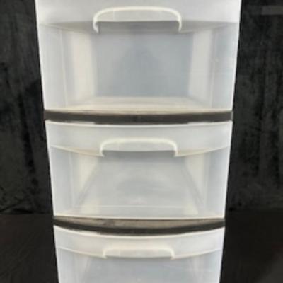 TWO 4 DRAWER ORGANIZERS