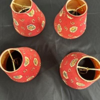 HANGING ELECTRIC ROOSTER LIGHT FIXTURE WITH 4 LIGHTS AND 4 SHADES