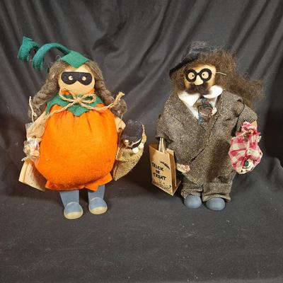 Lot of 2 Vintage Lizzie High Halloween Dolls