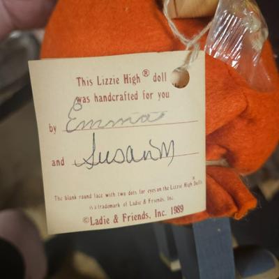 Lot of 2 Vintage Lizzie High Halloween Dolls