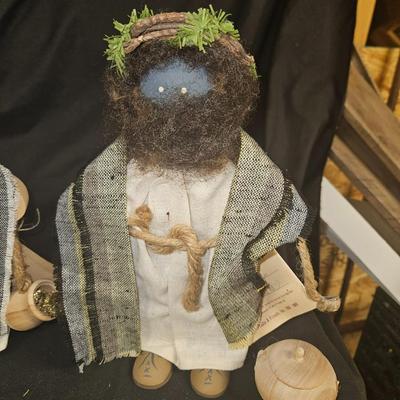 Lot of 3 Vintage Lizzie High Christmas Three Wise Men Dolls